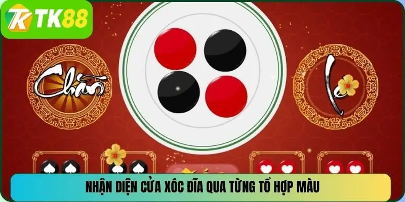 Nhận diện cửa xóc đĩa qua từng tổ hợp màu