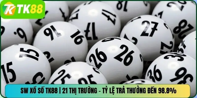 SW Xổ Số TK88 | 21 Thị Trường – Tỷ Lệ Trả Thưởng Đến 98.8%