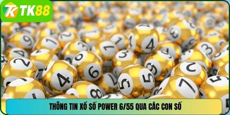 Thông tin xổ số power 6/55 qua các con số